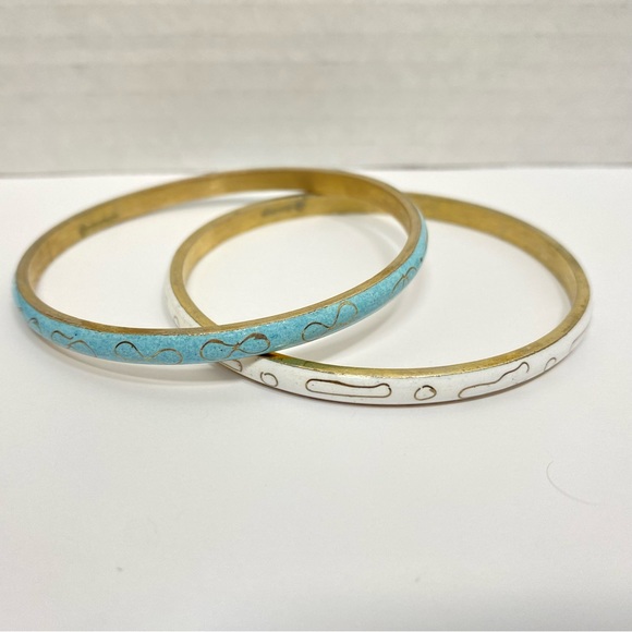Jewelry - Bangle Bracelets Made in Taiwan Set of 2